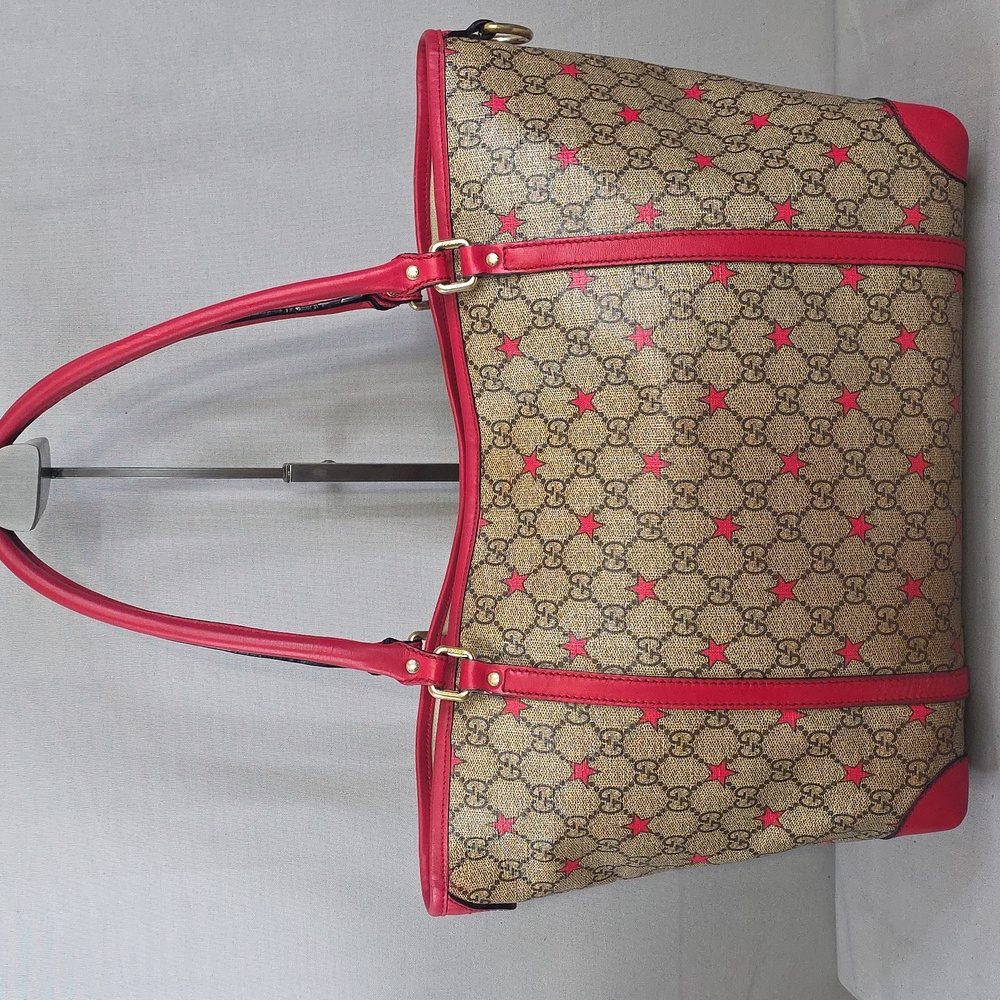 ✨️GUCCI GG Supreme Star Tote Bag - Picture 5 of 16